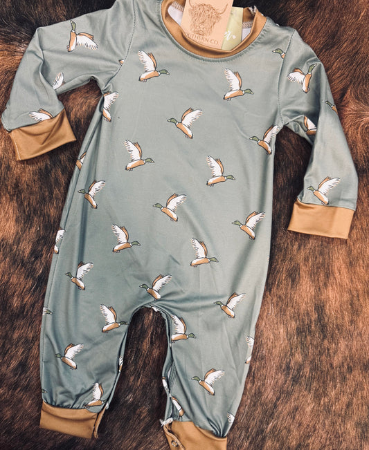 Army Mallard Romper
