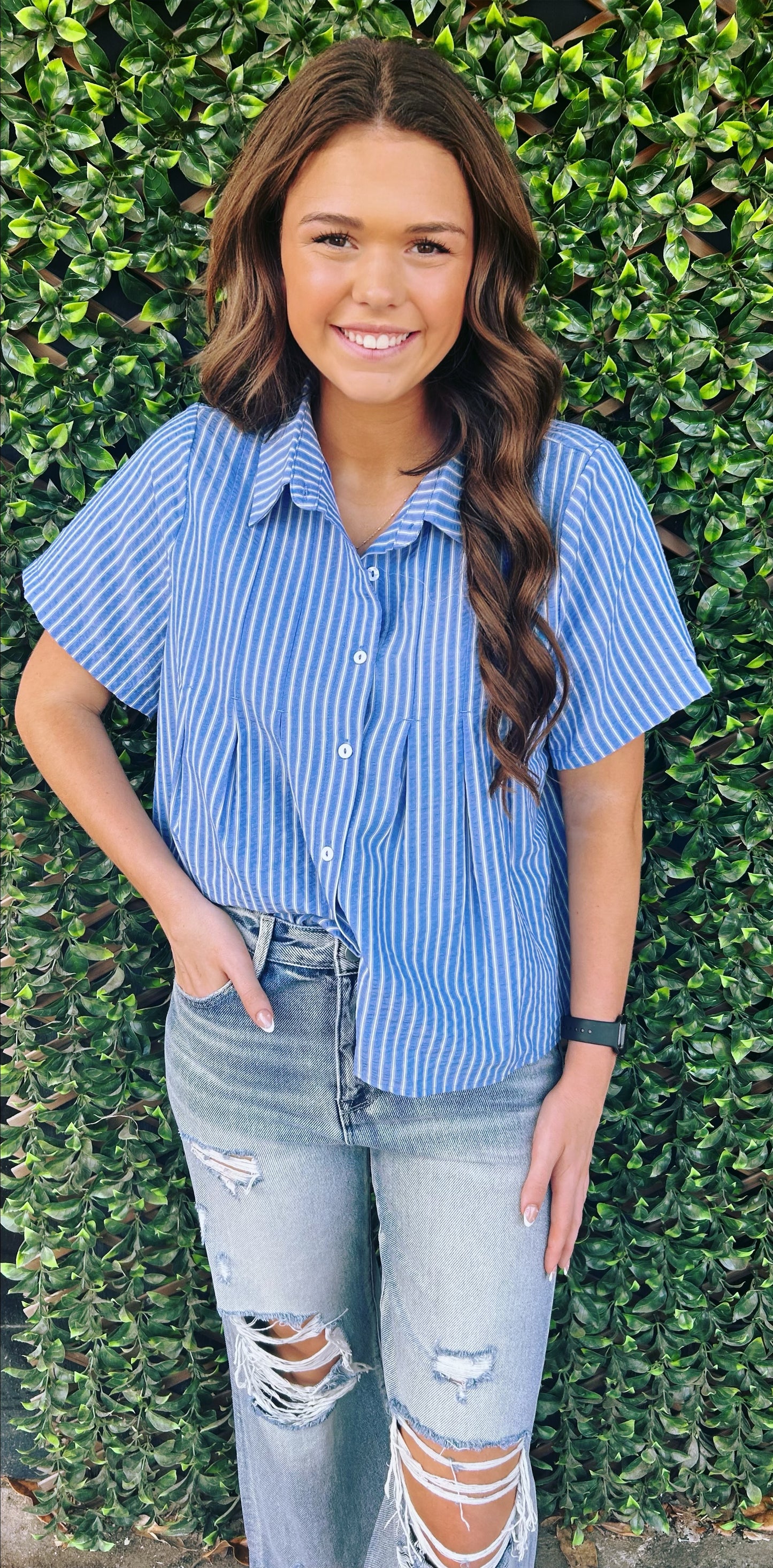 Coastal Stripe Top