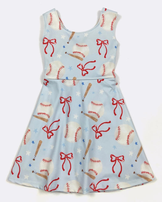 Baseball-N-Bows Athletic Dress