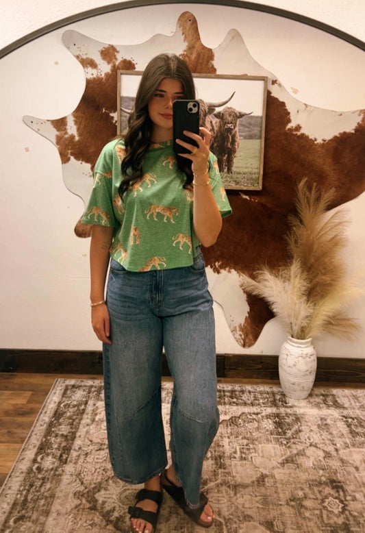 Green Tiger Top