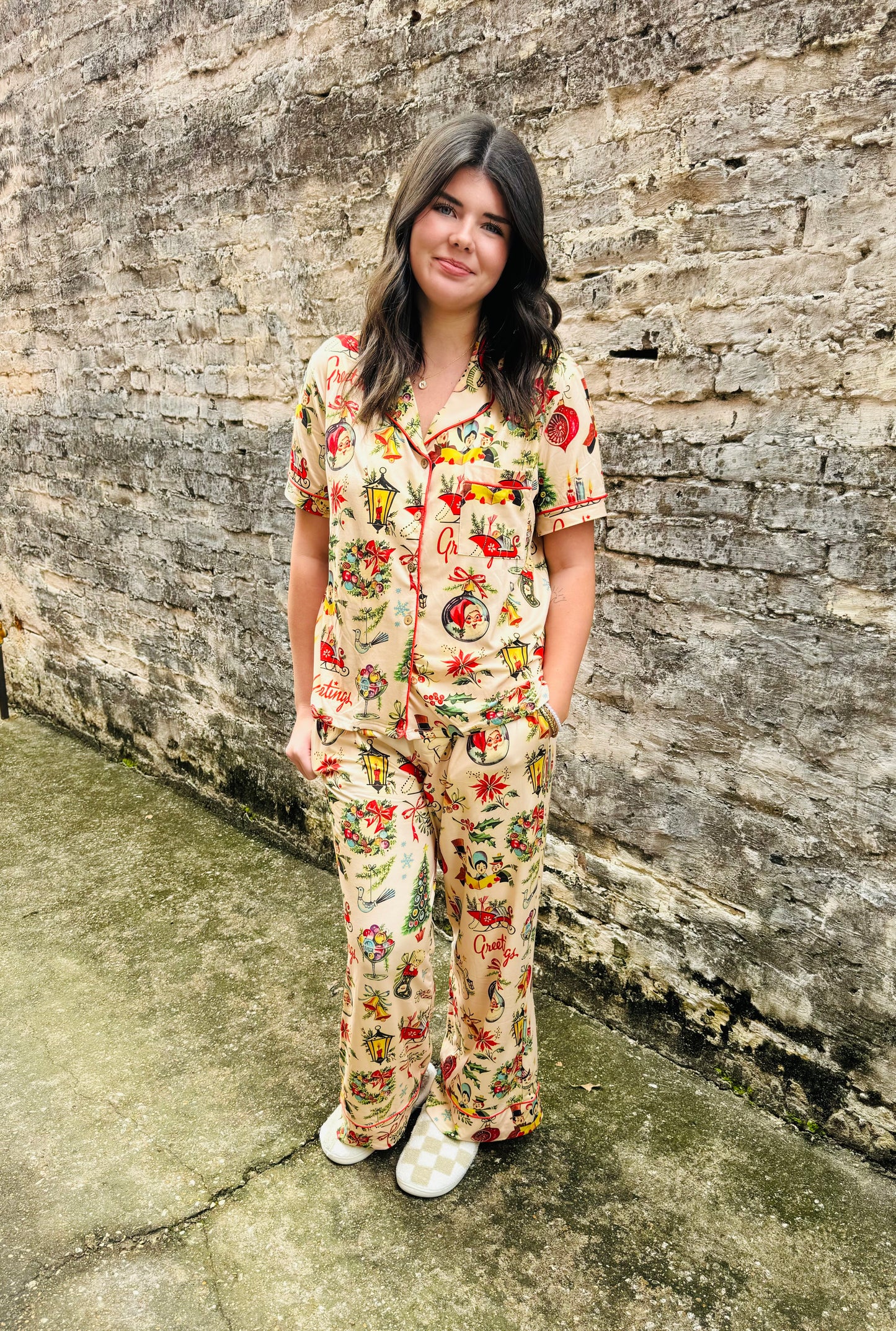 Vintage Pajama Set