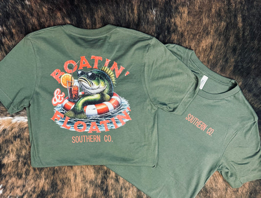 Boatin & Floatin Tee