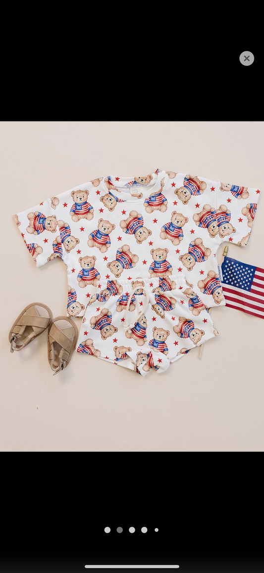 American Bear Short Set