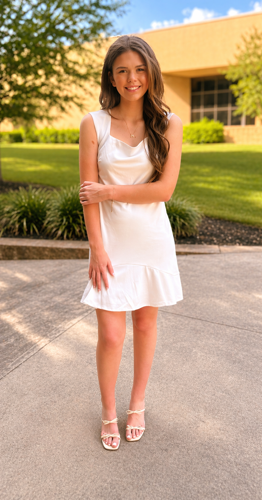 White Formal Dress
