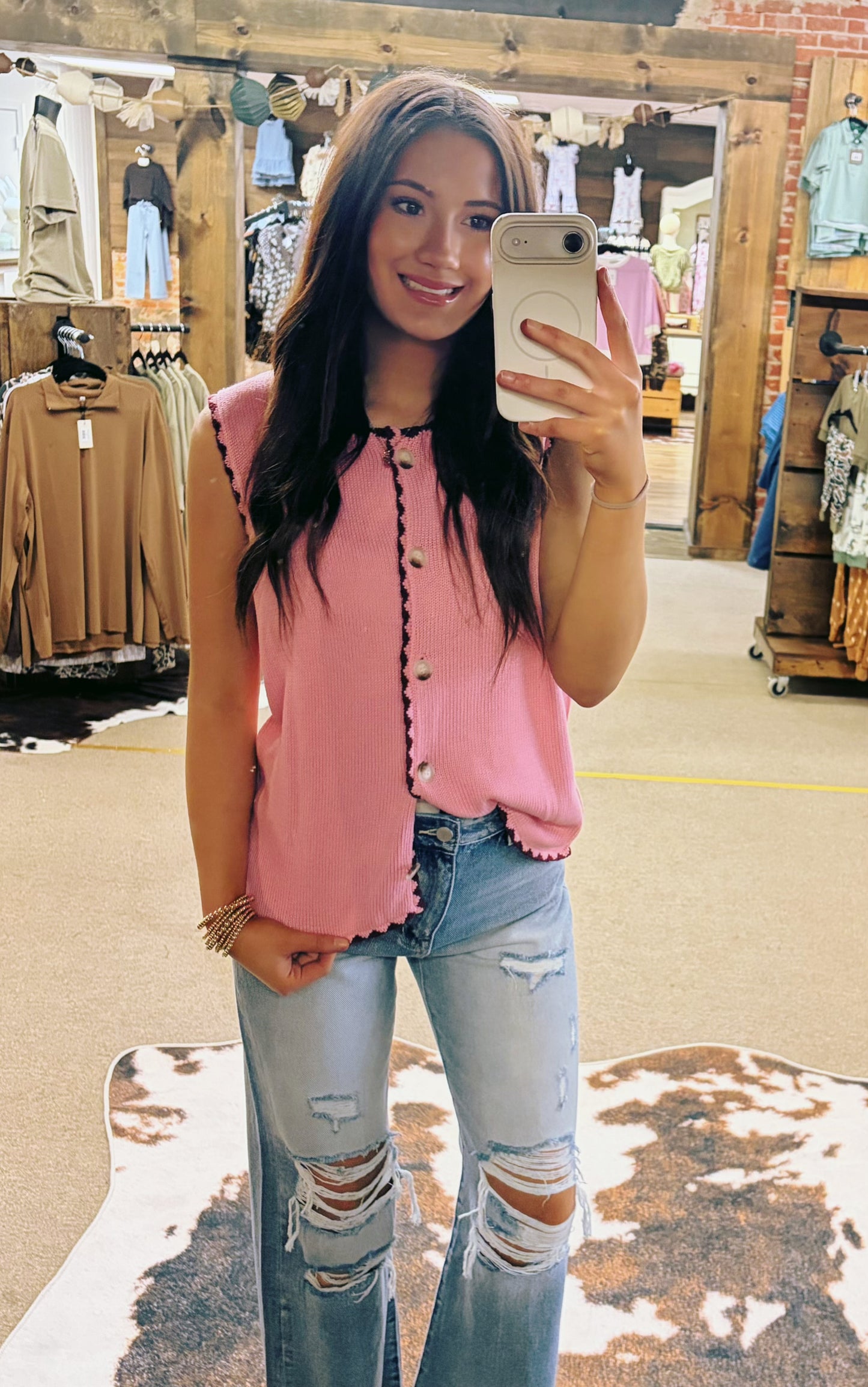 The Blush Harper Vest