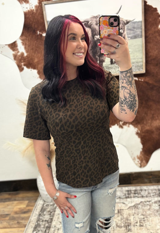 Cheetah Cali Top
