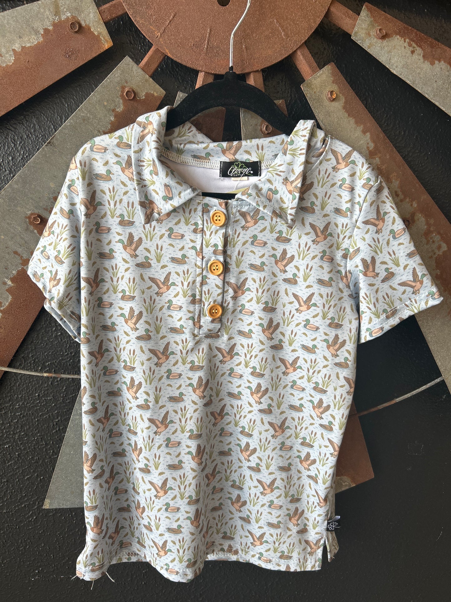Grey Mallard Polo