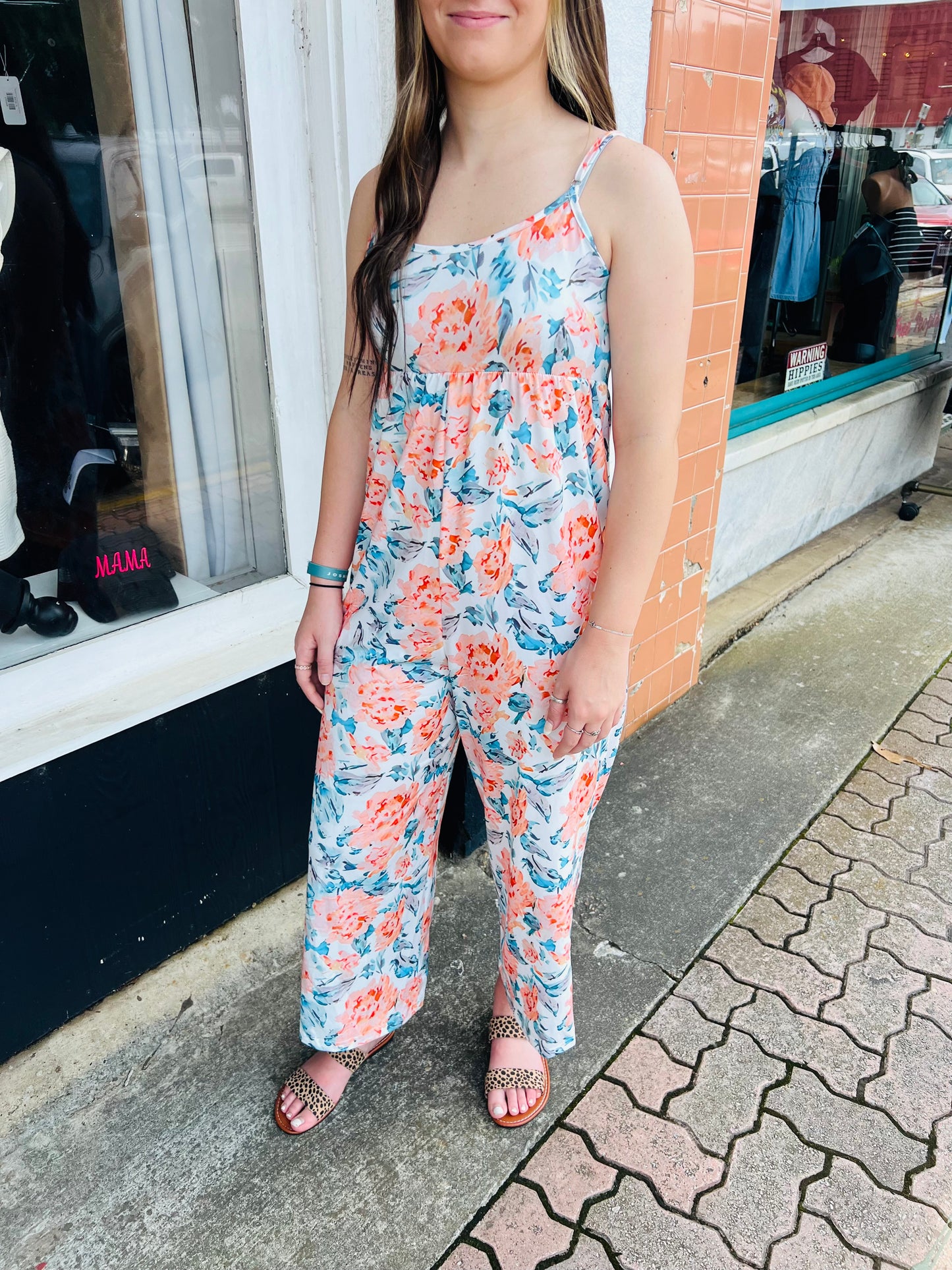 Floral Jumpsuit