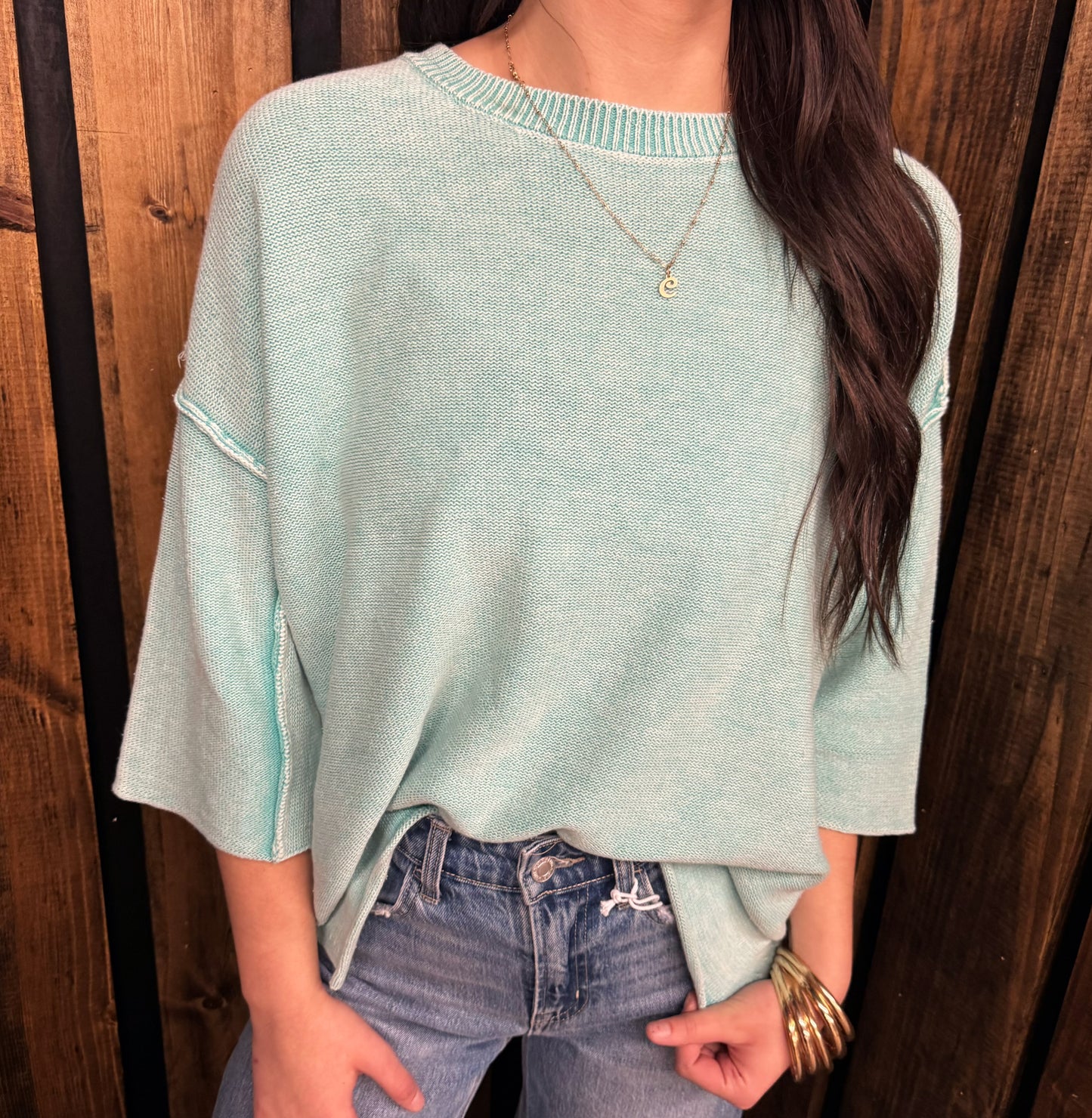 Madison Mint Sweater