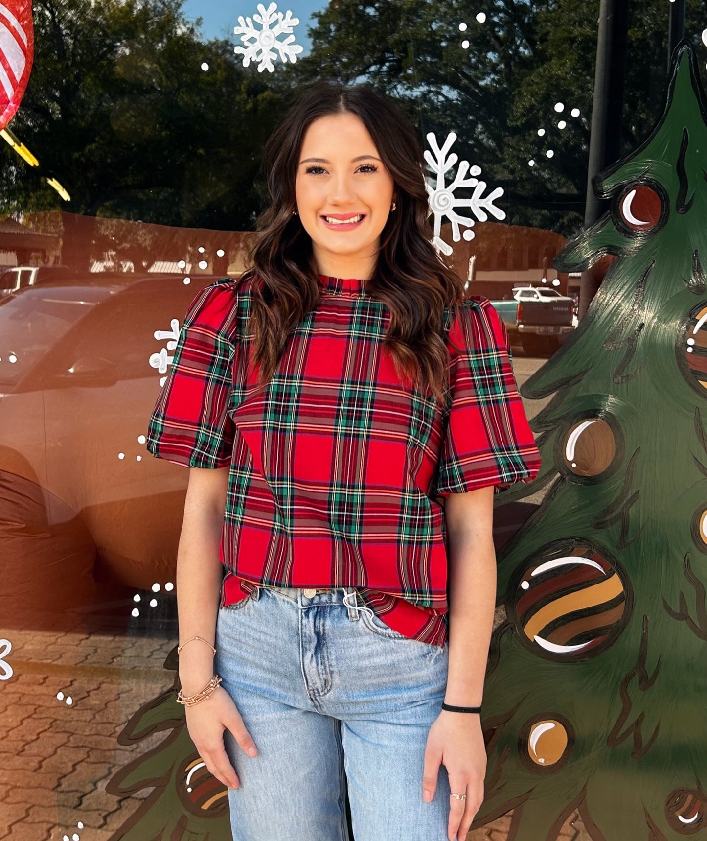 Carrol’s Plaid Top