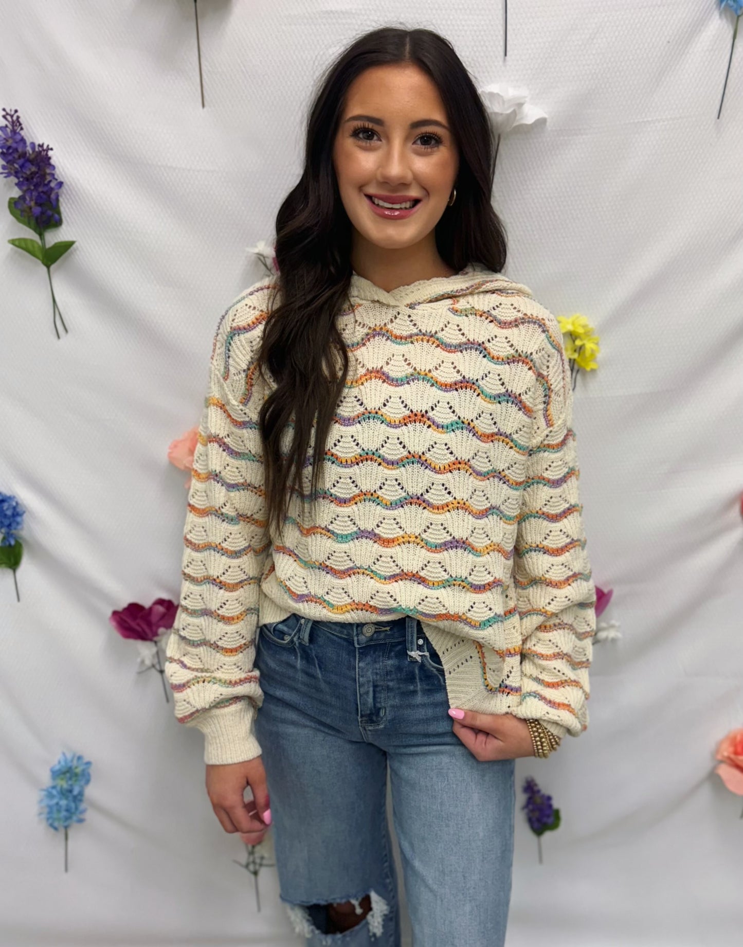 The Harlow Scalloped Pullover