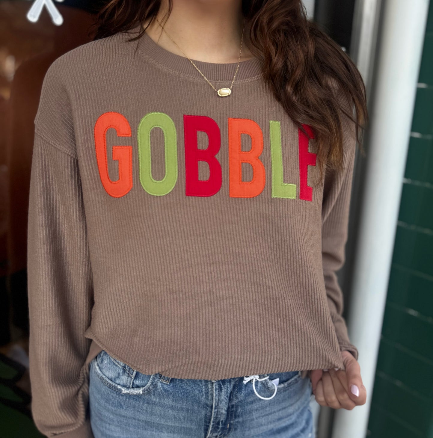 Gobble Corded Sweatshirt