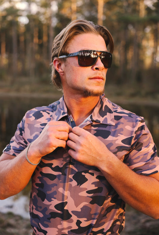 Backwoods Camo Polo