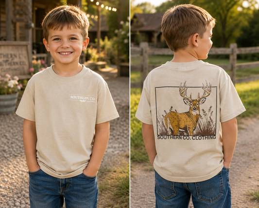 Boys| Southern Co. Buck tee