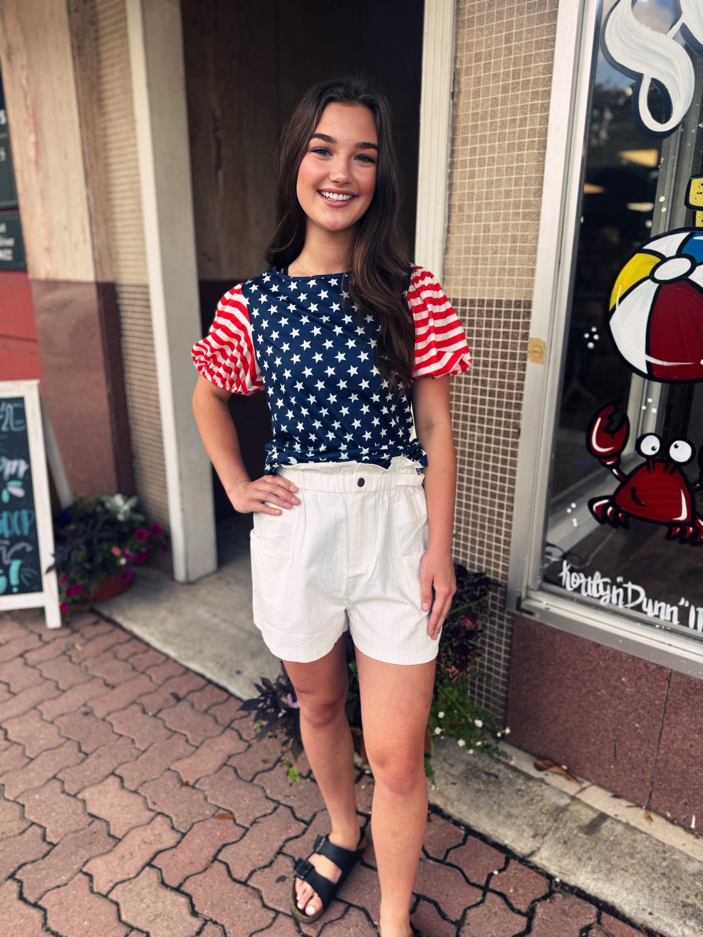 Flag Blouse