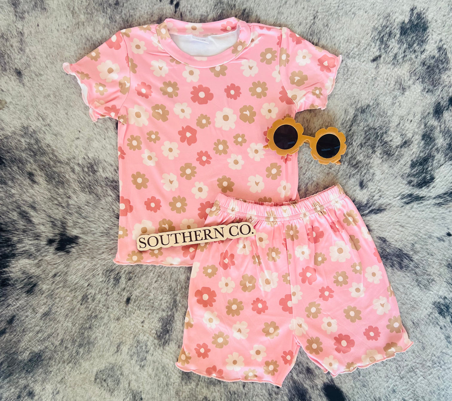 Flower Short Set