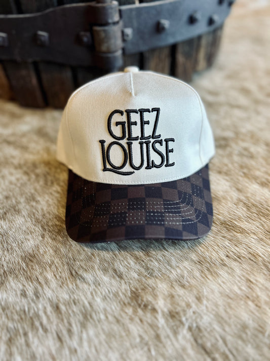 Geez Louise Embroidered Hat