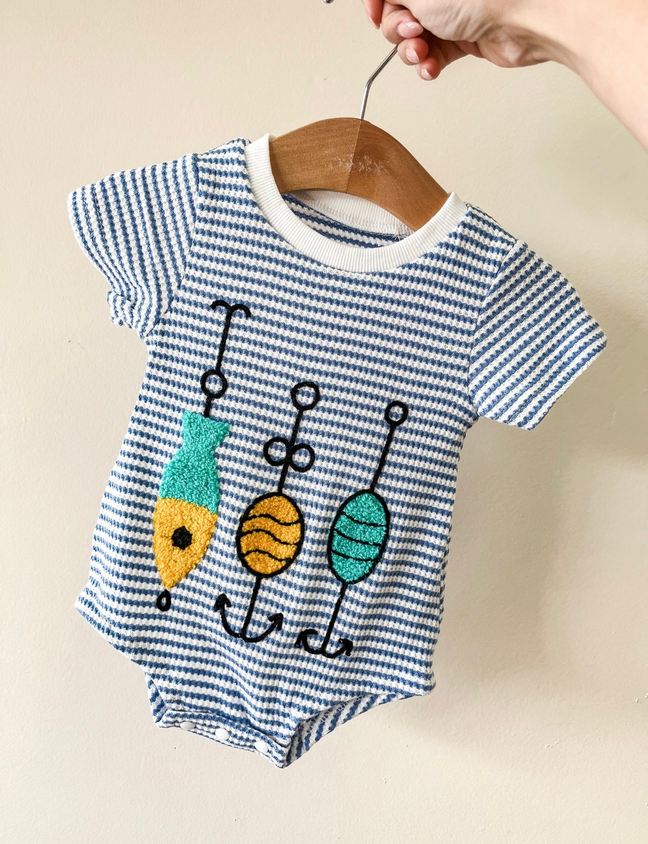 Fishing Lures Bubble Romper