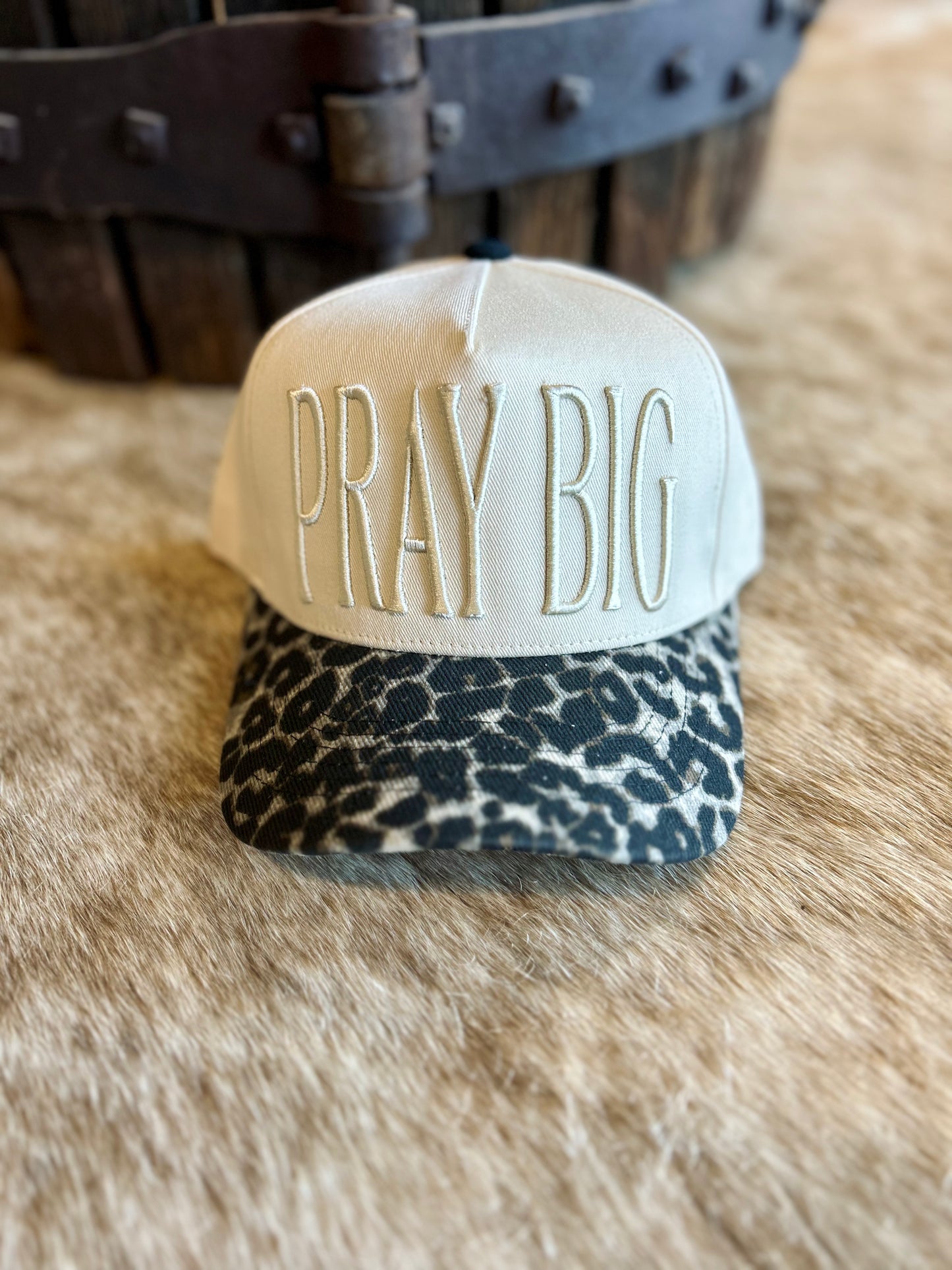 Pray Big Embroidered Hat