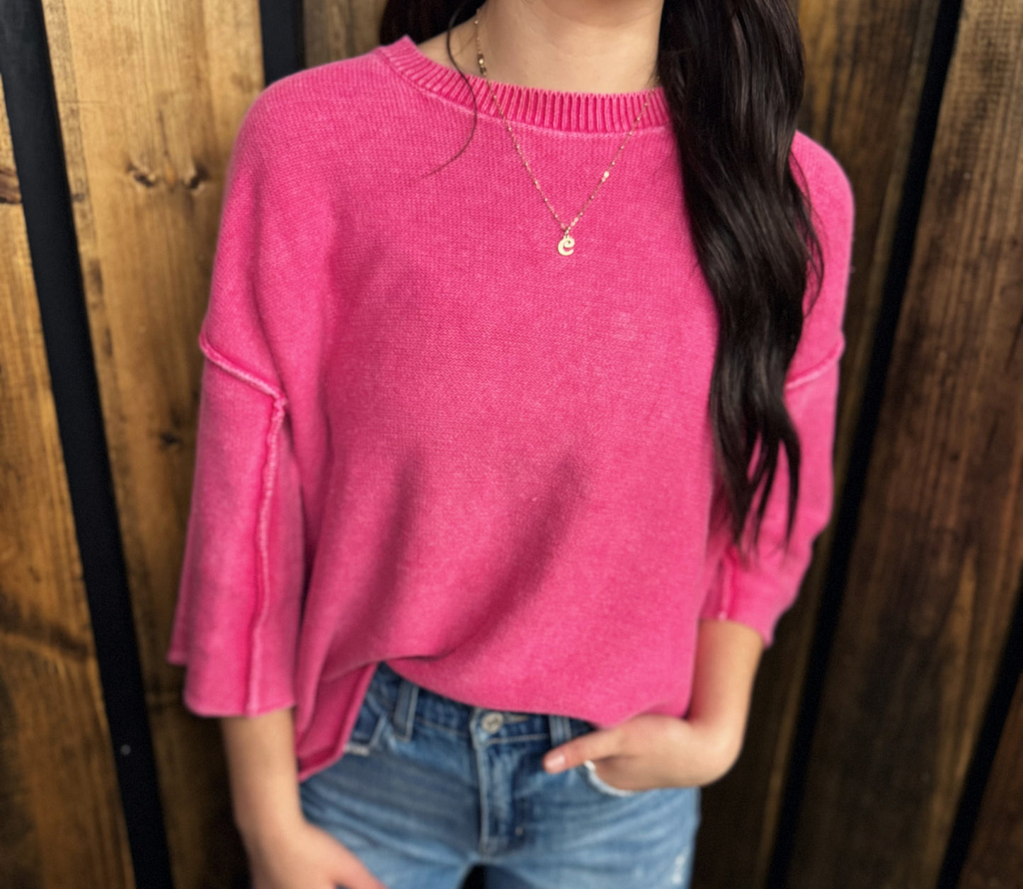 Pink Voltage Sweater
