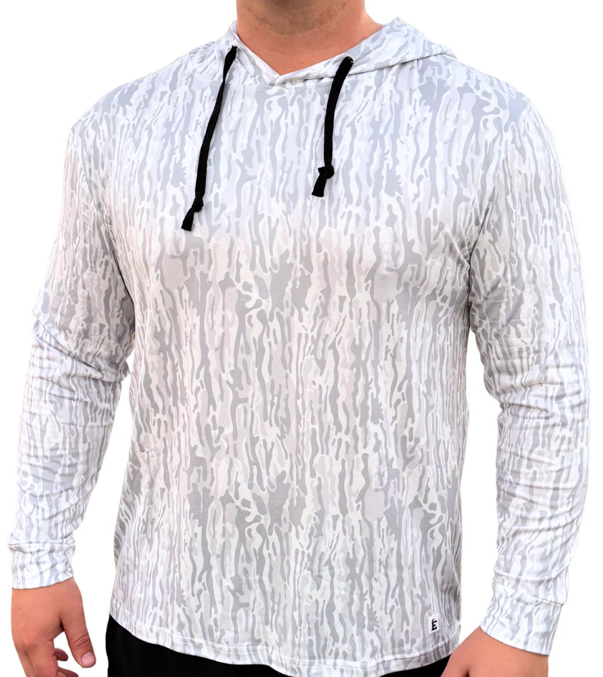 Embry Light Weight Hoodie-White Ranch