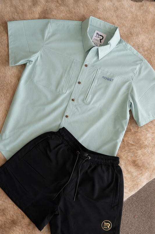 Men's| Blue Button Down