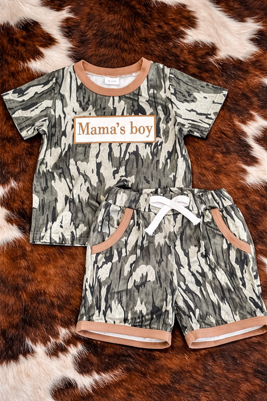 Mama’s Boy Short Set