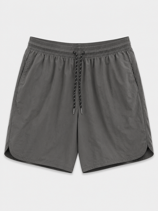 Mens| Grey Wind Breaker Shorts