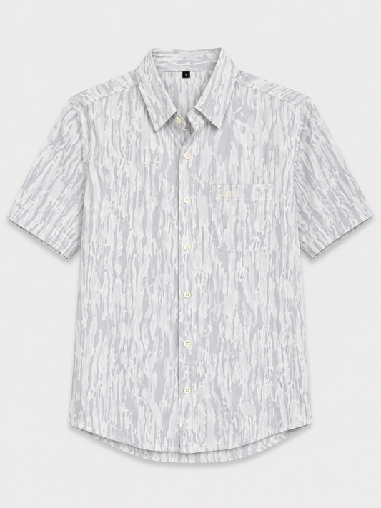 Mens| White Ranch Button Down