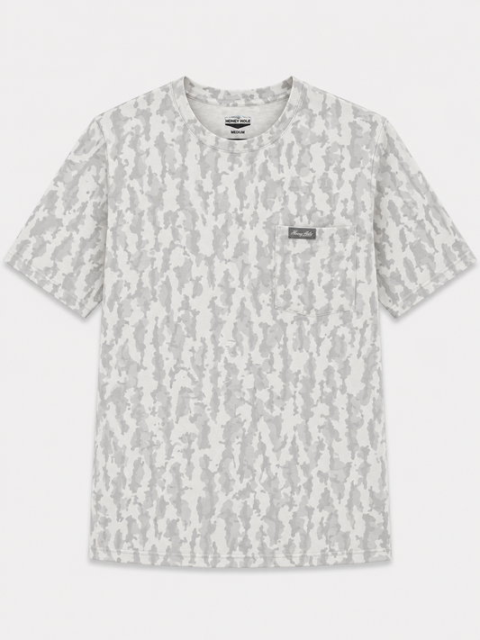White Trail Camo Tee