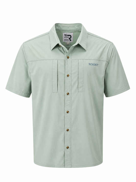 Mens| Roost Light Blue Button Down