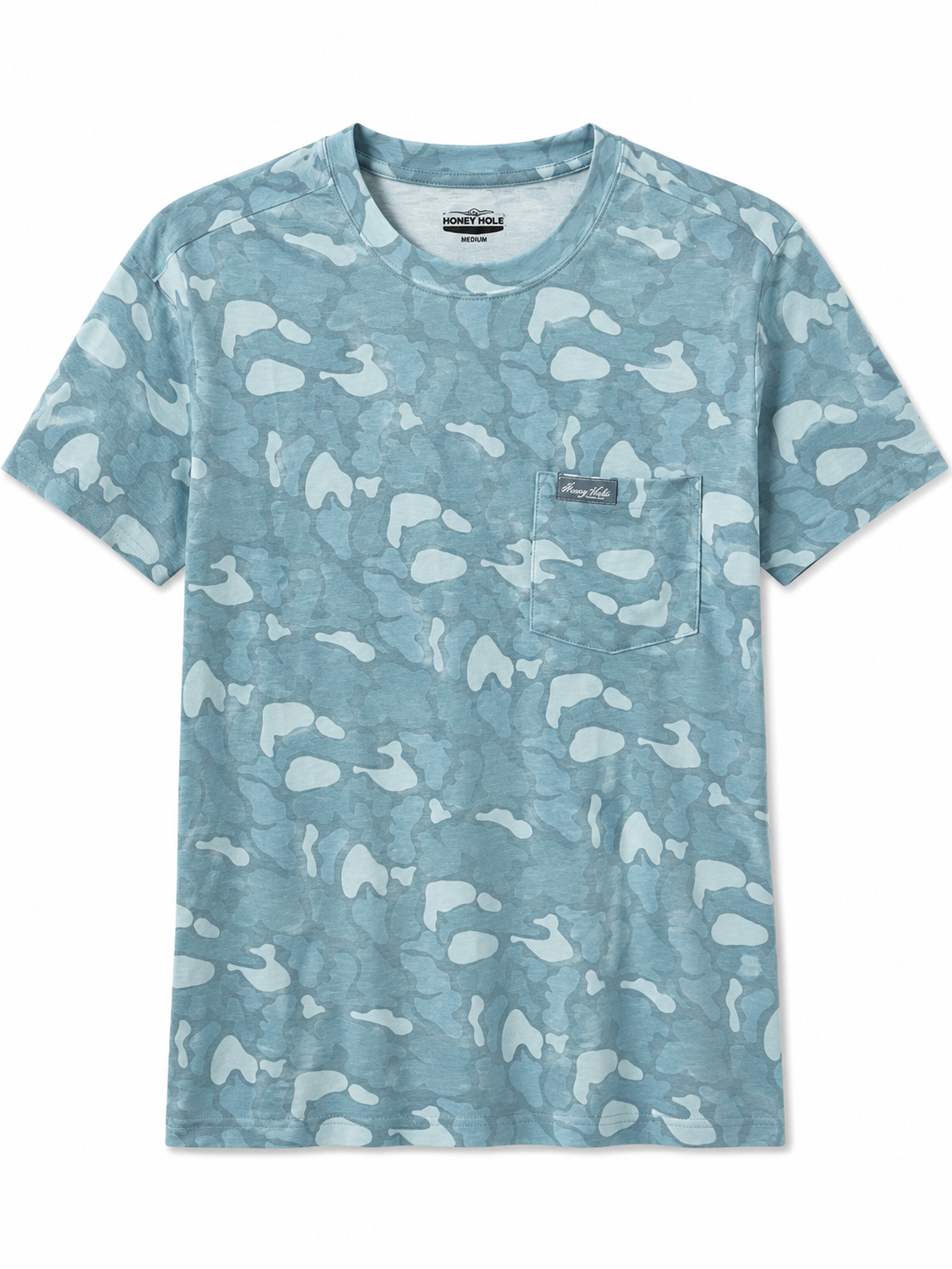 Teal Camo Tee