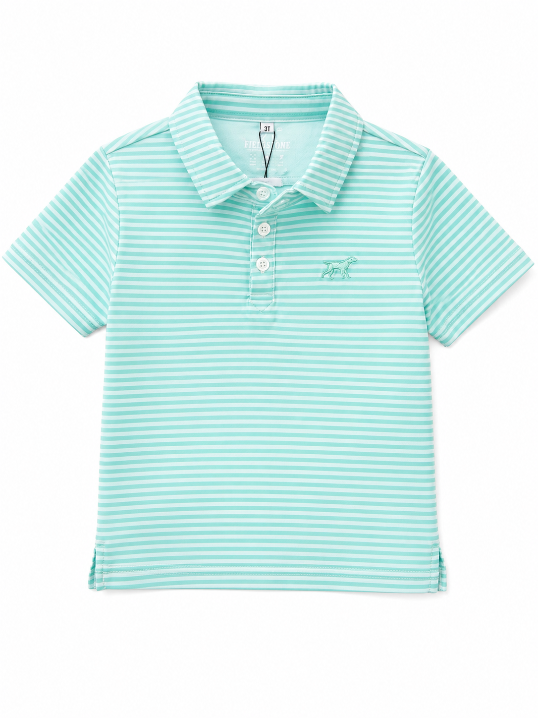 Boys| signature Seafoam polo