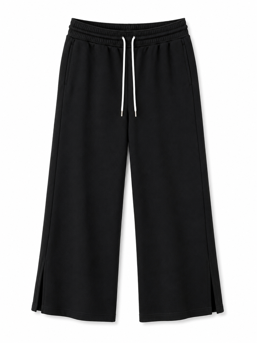 Curvy Black Joggers