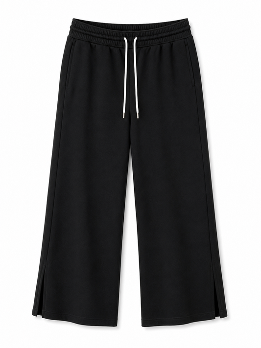 Curvy Black Joggers