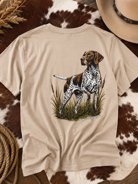Tan Shorthair Pointer Southern Co. Tee