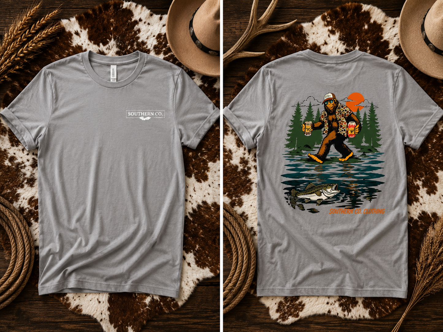 Sippin’ Sasquatch Southern Co. Tee