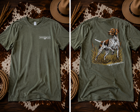 Green Shorthair Pointer Southern Co.Tee