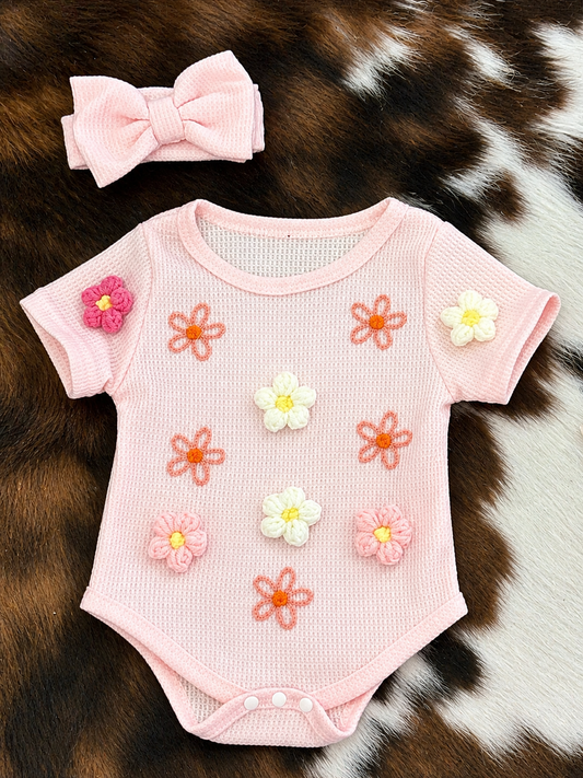 Pink Floral Bubble