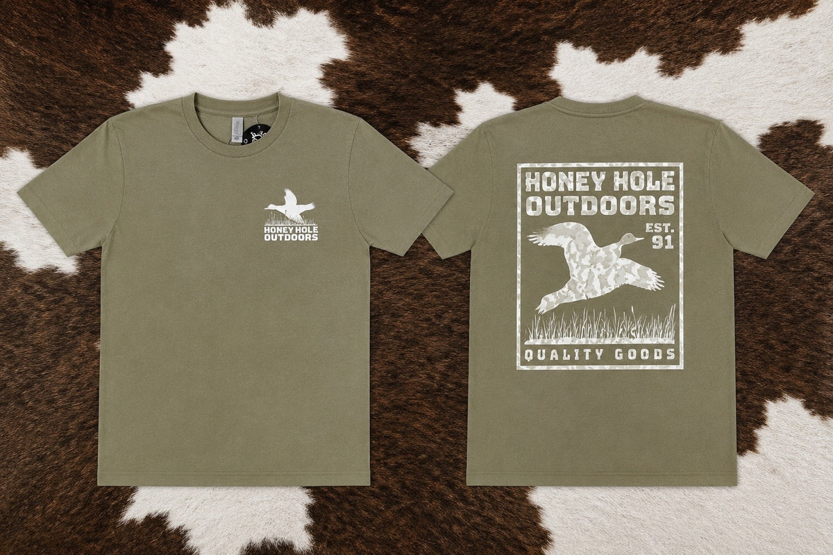 Mens| Olive Duck Tee