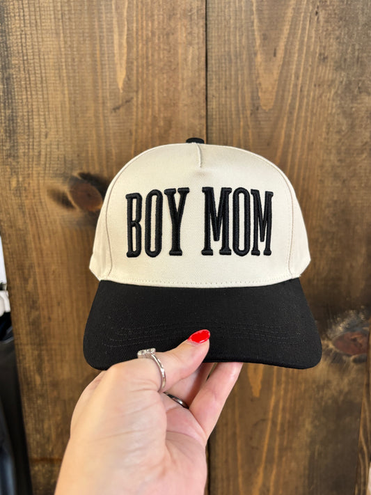 Black Boy Mom Hat