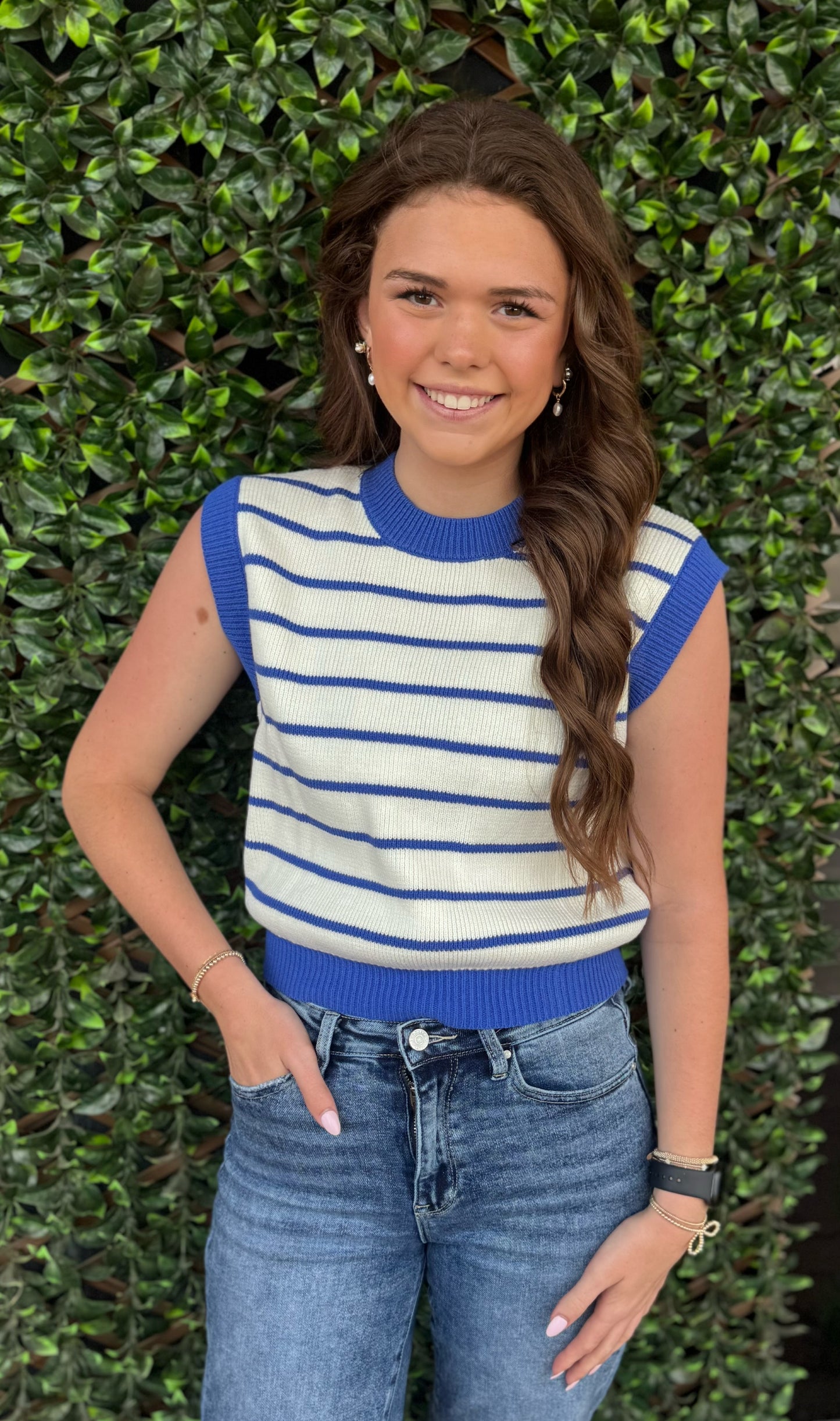 Royal Blue Sweater Vest
