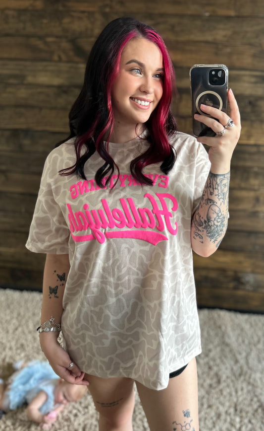 Marsh Camo Hallelujah Tee