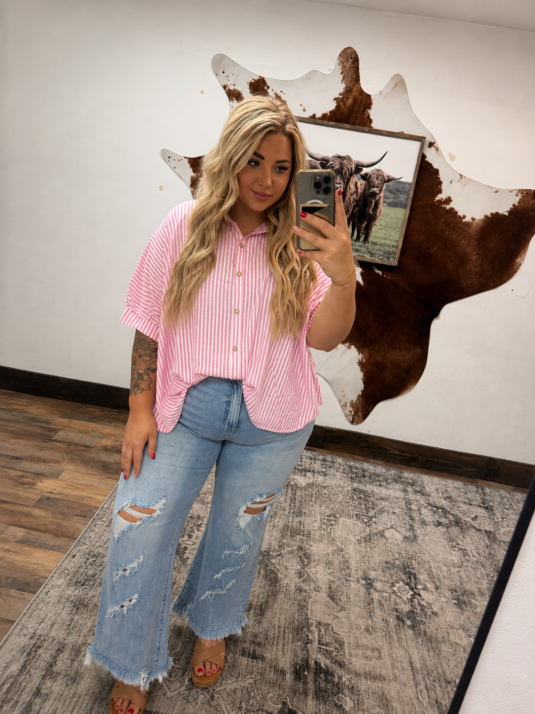 Candy Stripe Blouse