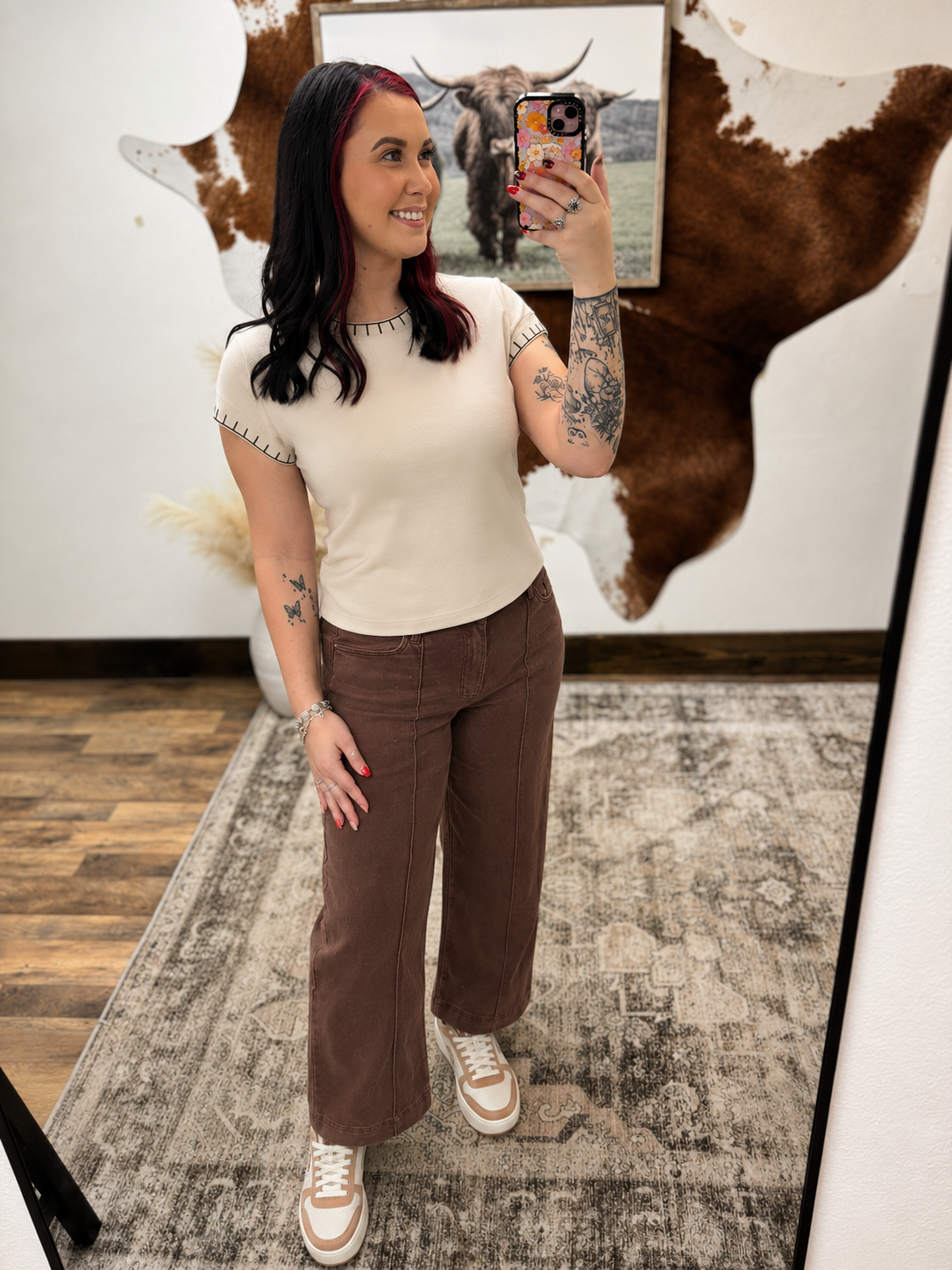 Brown Denim
