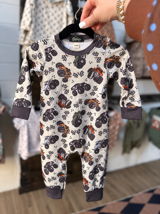 Demolition Derby Romper